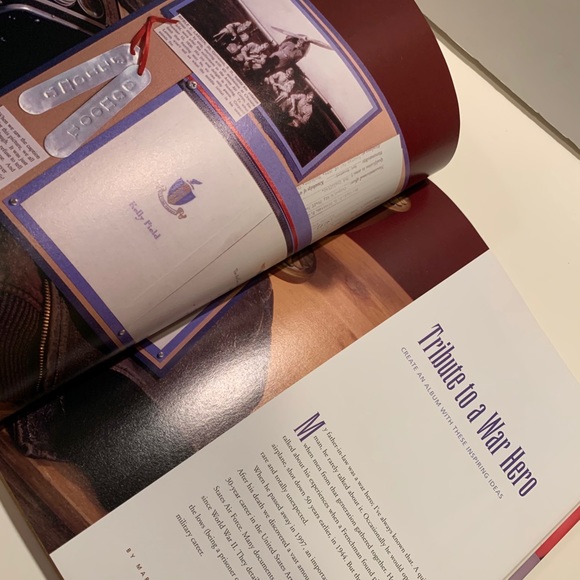 CREATING KEEPSAKES SCRAPBOOK HARDCOVER BOOK. - Picture 6 of 9